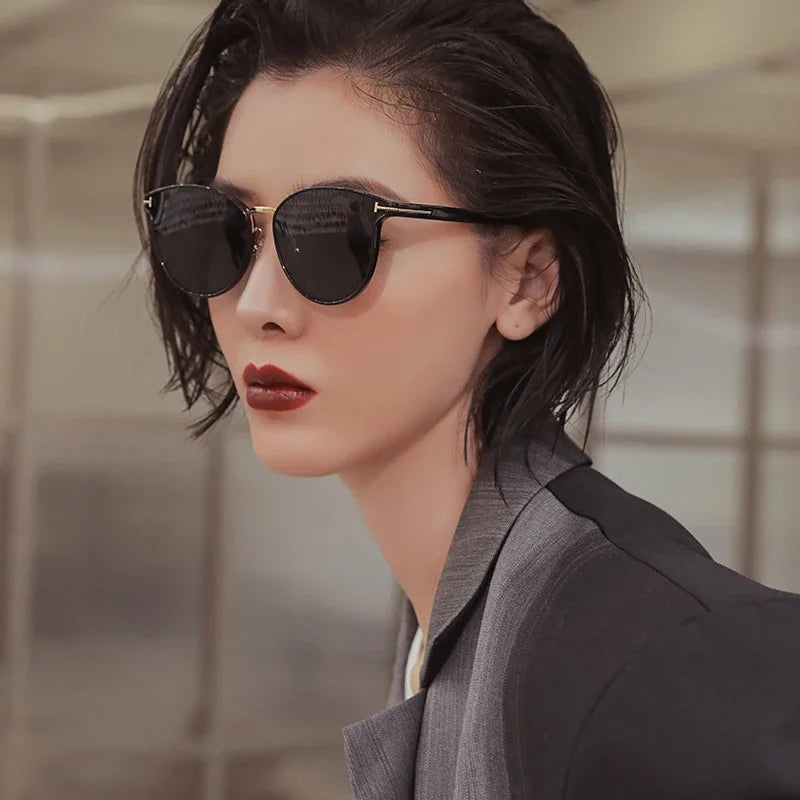 Cat-Eye Polarized Sunglasses