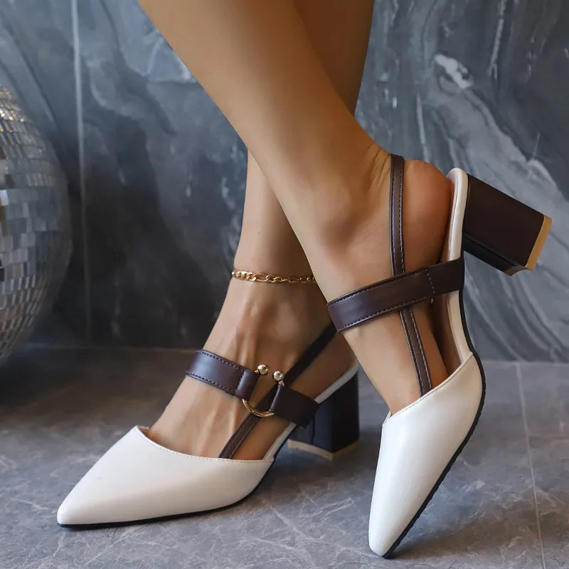 Stylish Block Heel Sandals