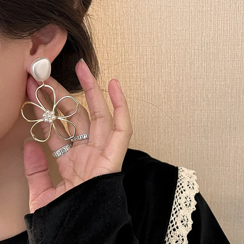 Dahlia Drop Earrings