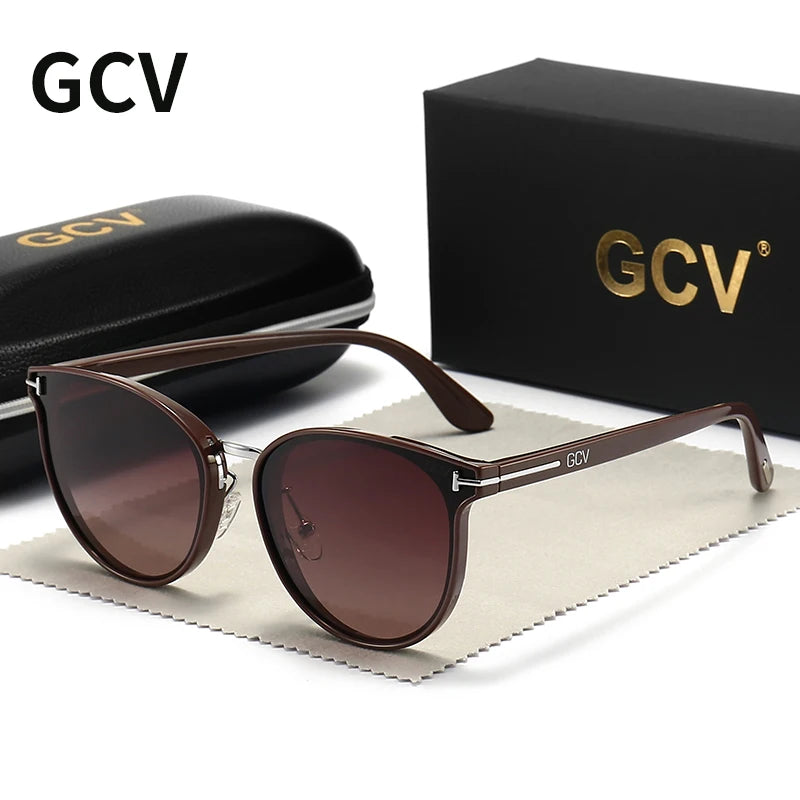 Cat-Eye Polarized Sunglasses