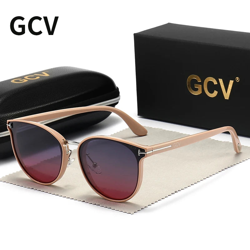 Cat-Eye Polarized Sunglasses