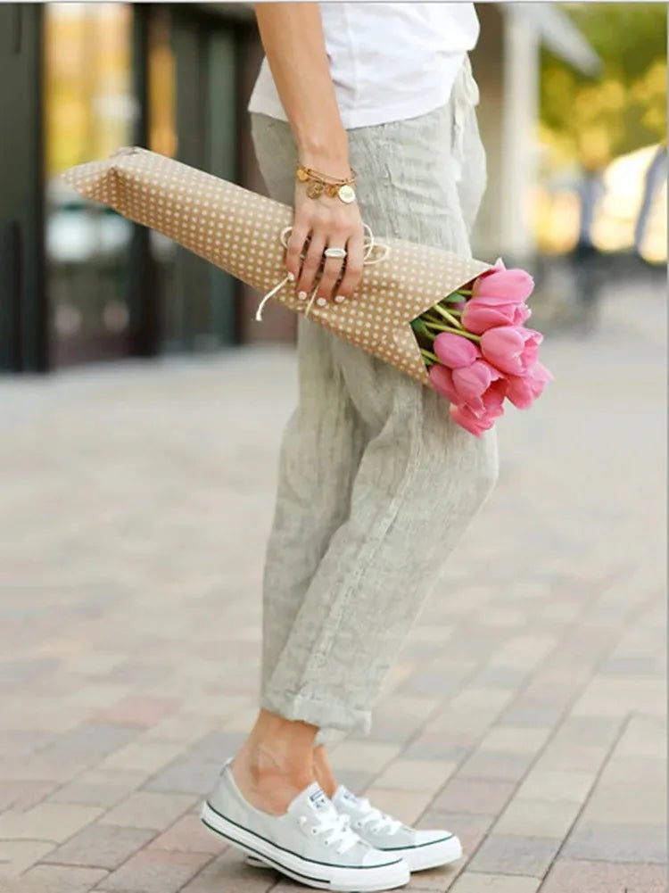 Refined Cotton Pants