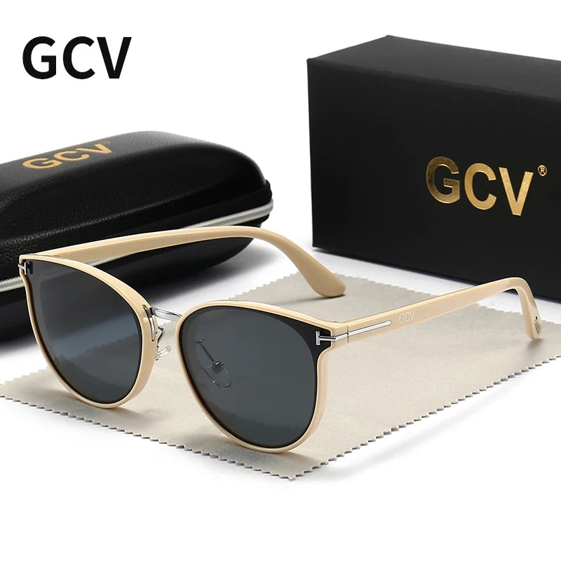 Cat-Eye Polarized Sunglasses