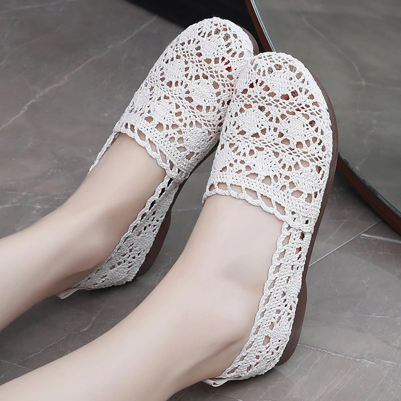Stylish Woven Flats