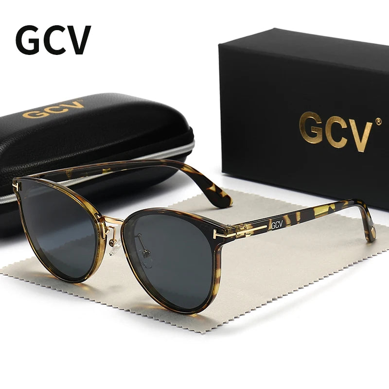 Cat-Eye Polarized Sunglasses