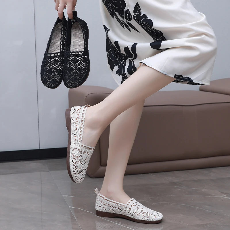 Stylish Woven Flats