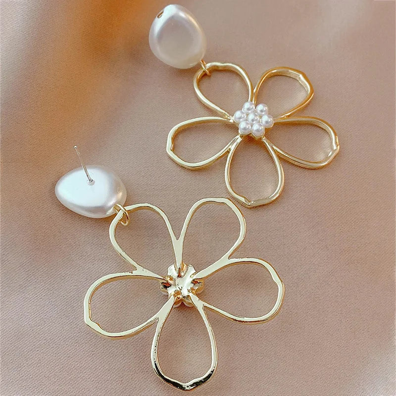 Dahlia Drop Earrings
