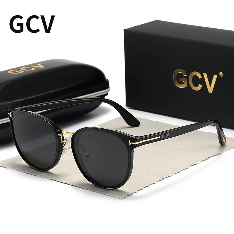 Cat-Eye Polarized Sunglasses