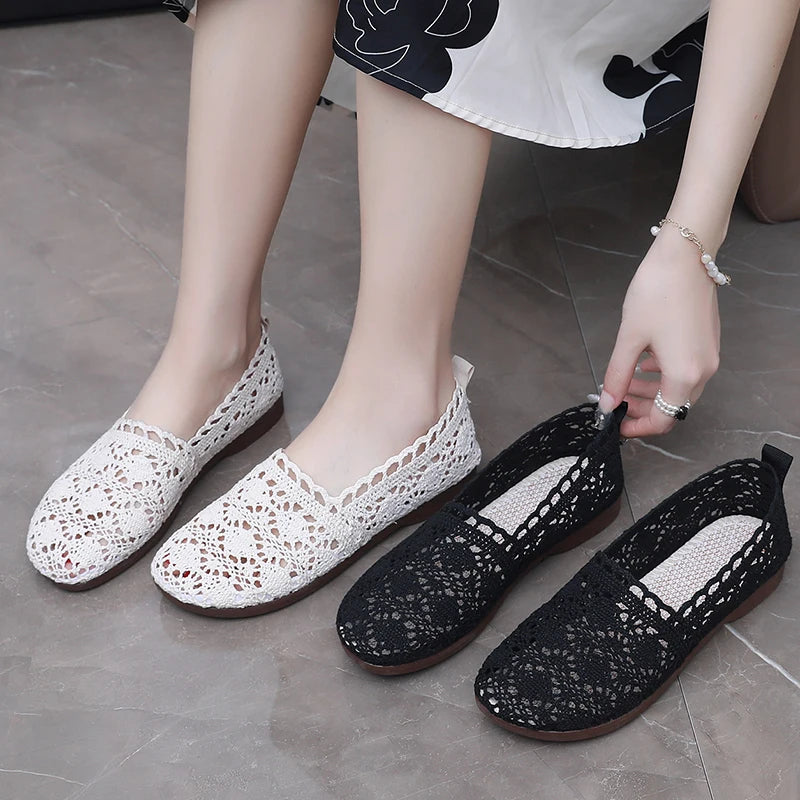 Stylish Woven Flats