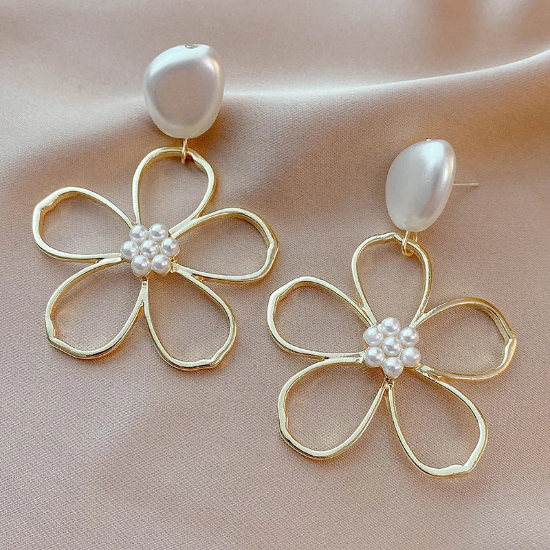 Dahlia Drop Earrings