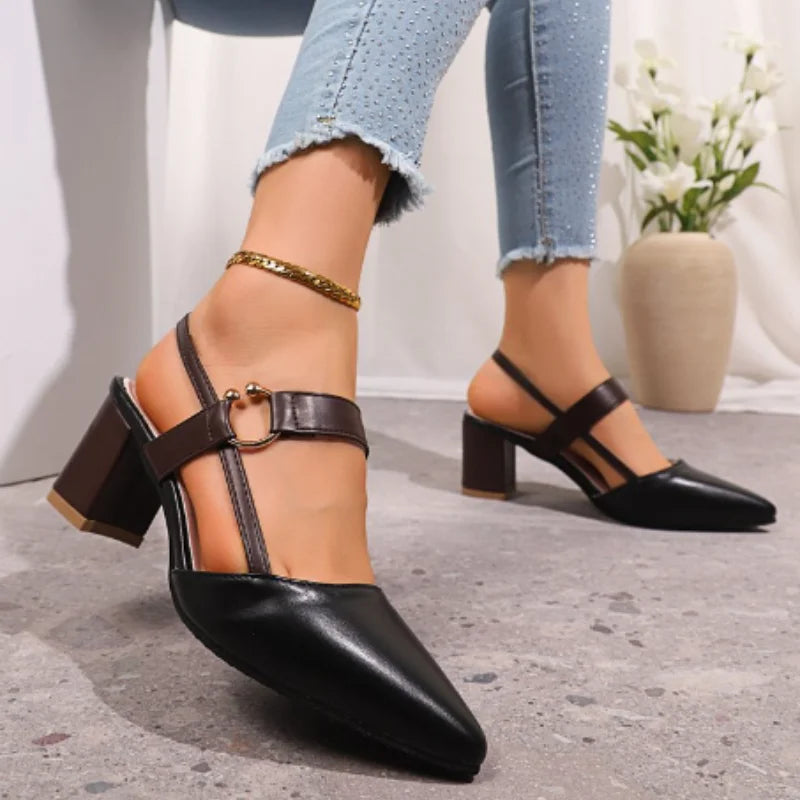 Stylish Block Heel Sandals