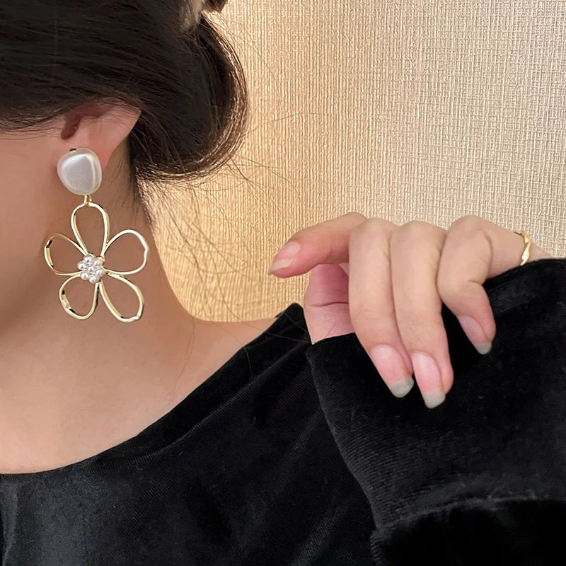 Dahlia Drop Earrings