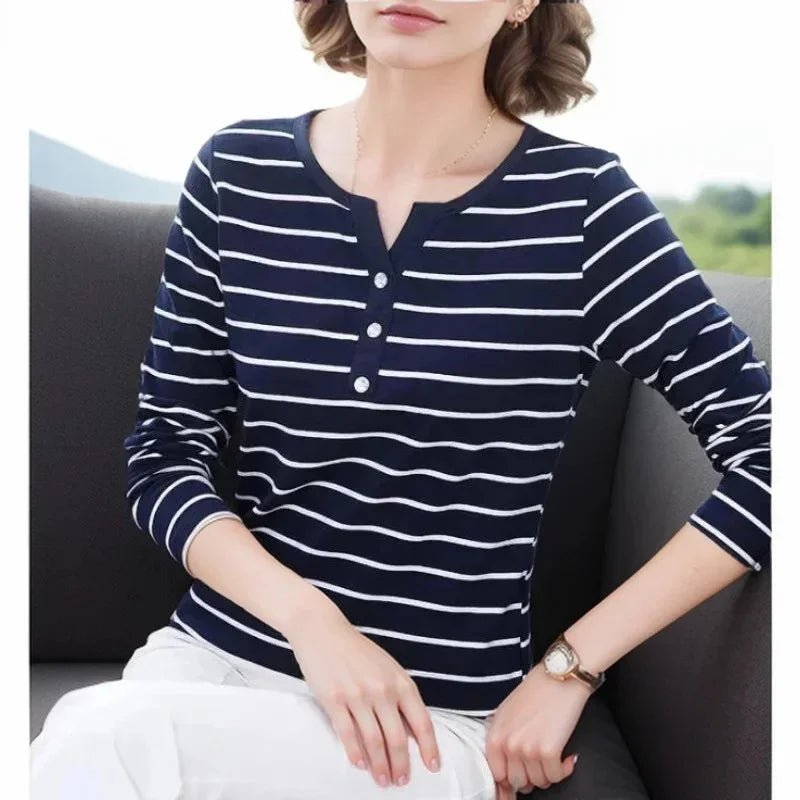 Marcelline Striped Blouse