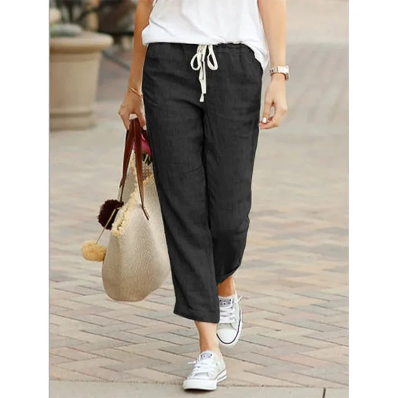 Refined Cotton Pants